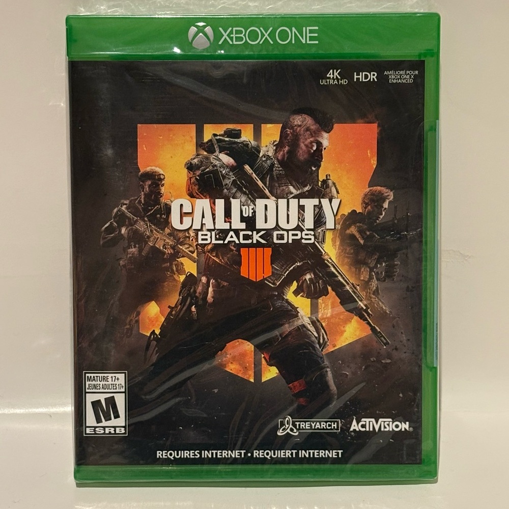 🪖 [BRAND NEW] CALL OF DUTY: BLACK OPS 4 XBOX ONE VIDEO GAME SEALED COMPLETE 🪖